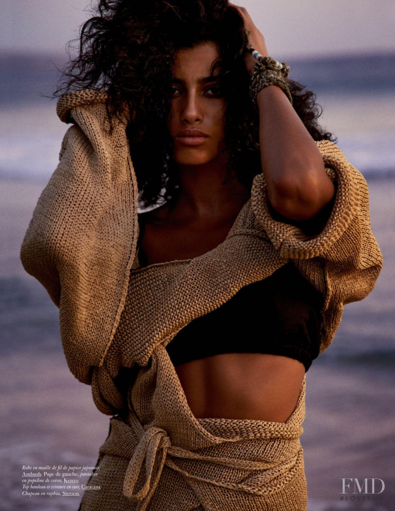 Imaan Hammam featured in Plein Soleil, June 2021