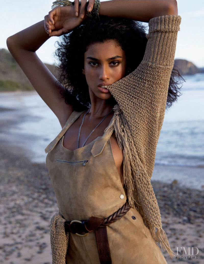 Imaan Hammam featured in Plein Soleil, June 2021