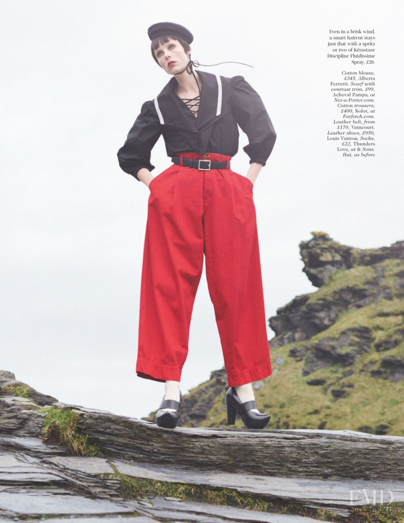 Edie Campbell featured in Ship Shapes, July 2021