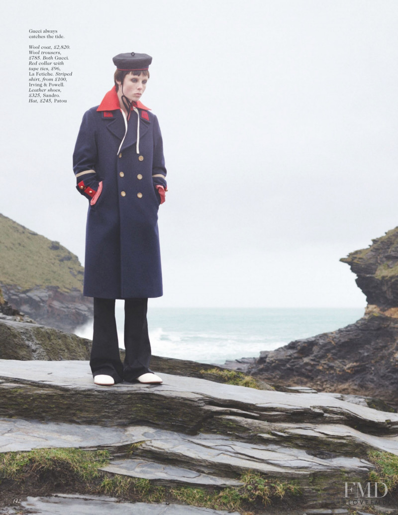 Edie Campbell featured in Ship Shapes, July 2021