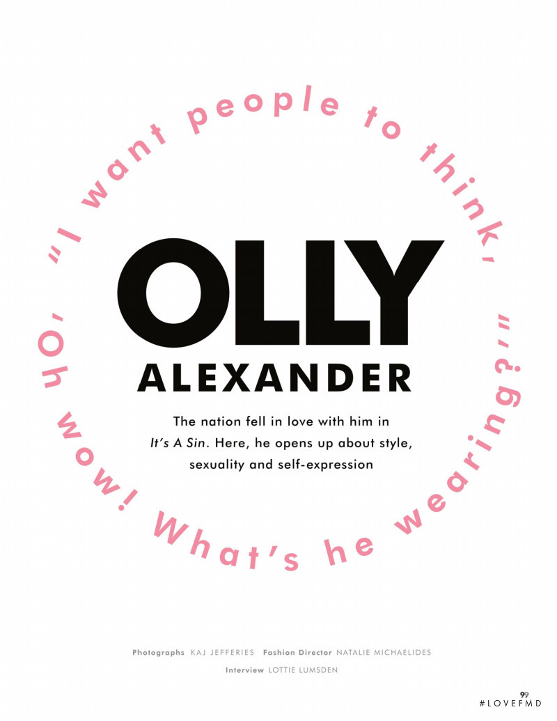 Olly Alexander, June 2021