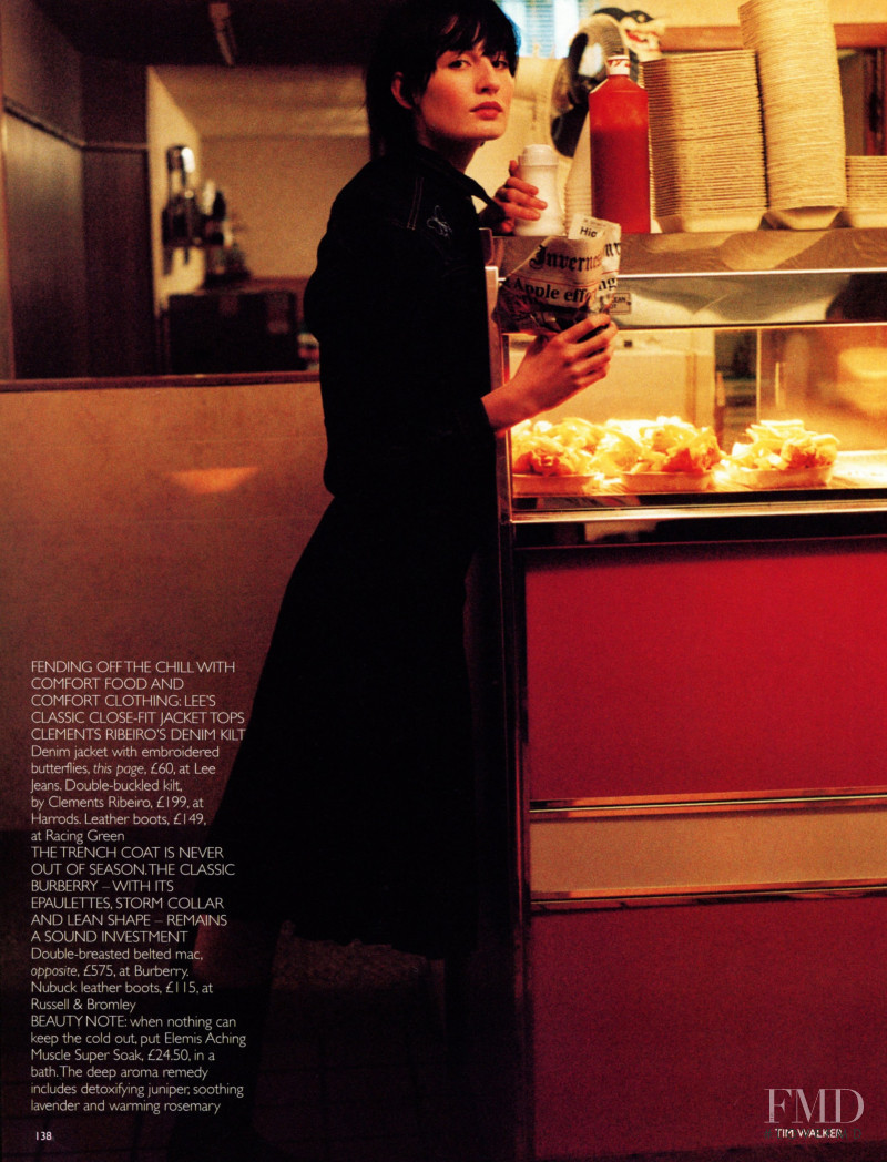 Erin O%Connor featured in Road Trip, February 1999