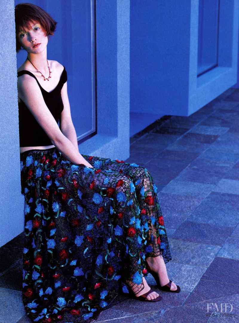 Audrey Marnay featured in Enchanted Evening, September 1999