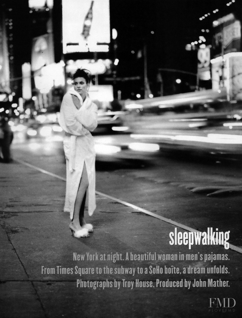 Magali Amadei featured in Sleepwalking, January 1997