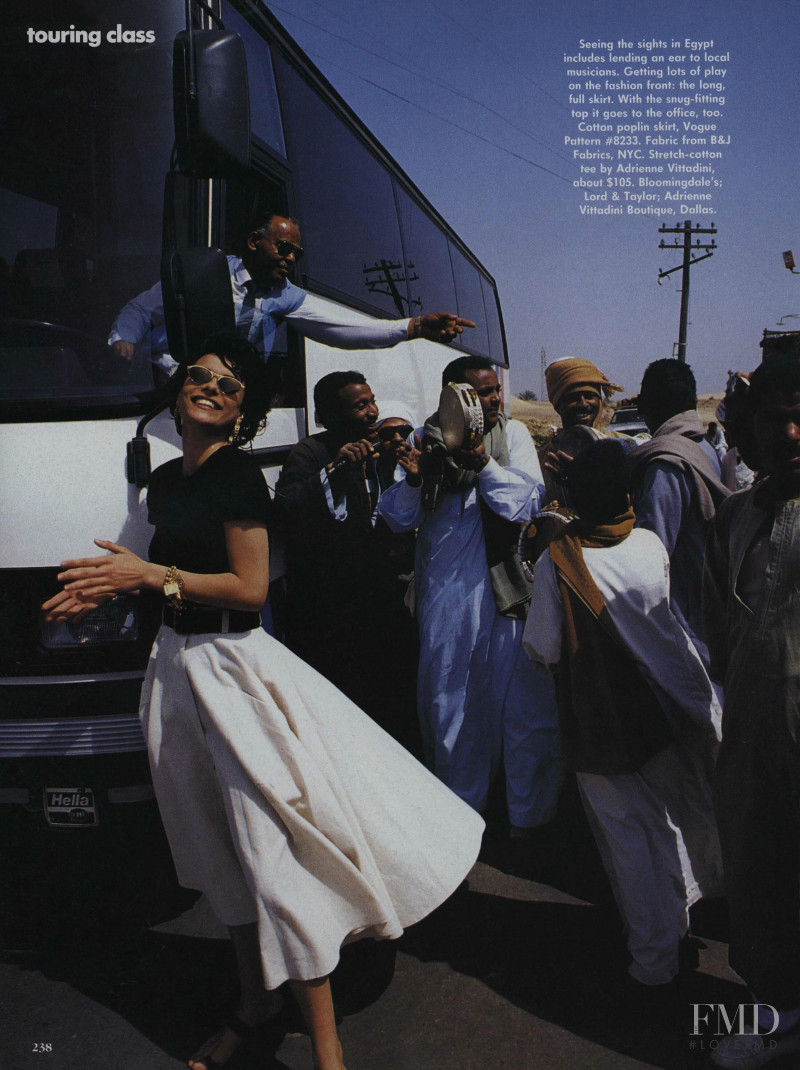 Magali Amadei featured in Great Buys: Touring Class, May 1992