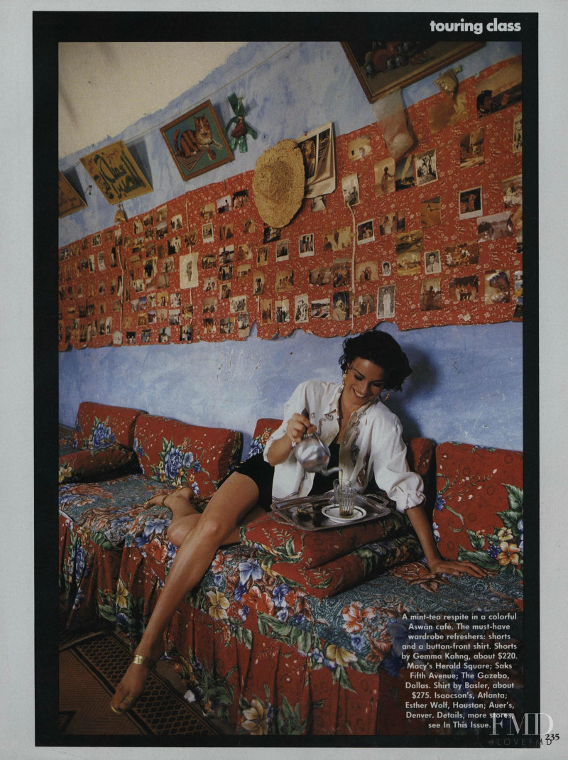 Magali Amadei featured in Great Buys: Touring Class, May 1992