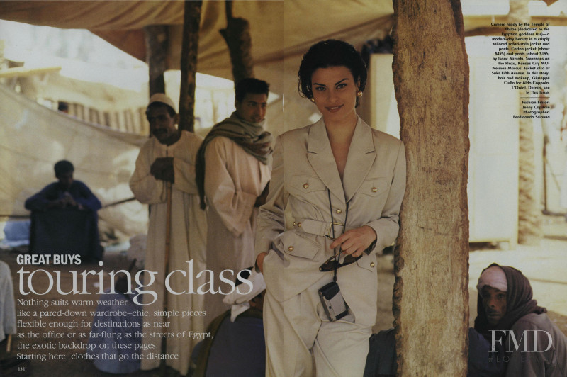 Magali Amadei featured in Great Buys: Touring Class, May 1992