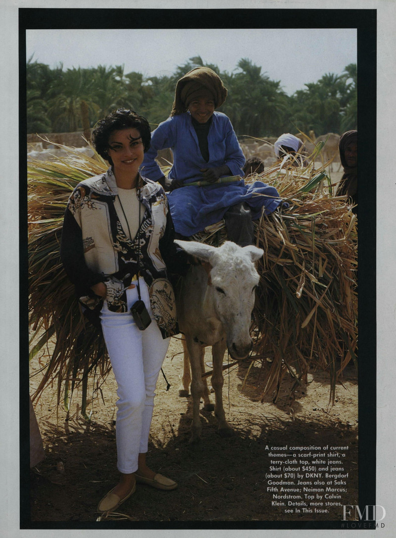 Magali Amadei featured in Great Buys: Touring Class, May 1992