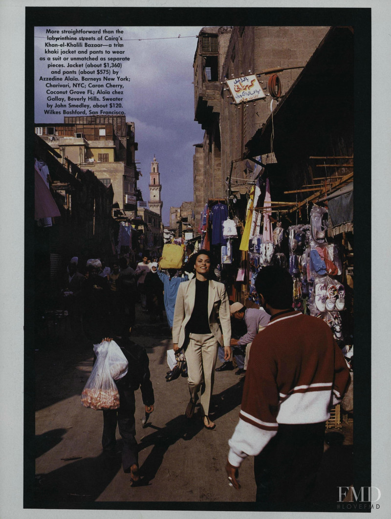 Magali Amadei featured in Great Buys: Touring Class, May 1992