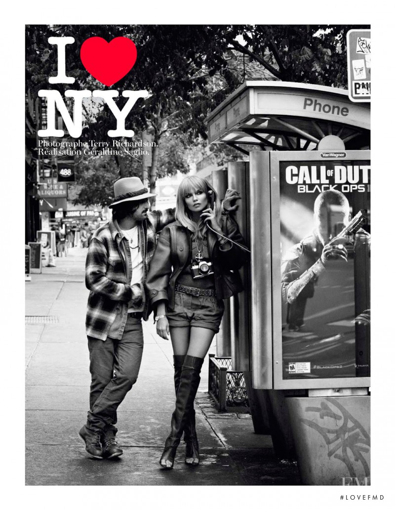 Natasha Poly featured in I Love NY, February 2013