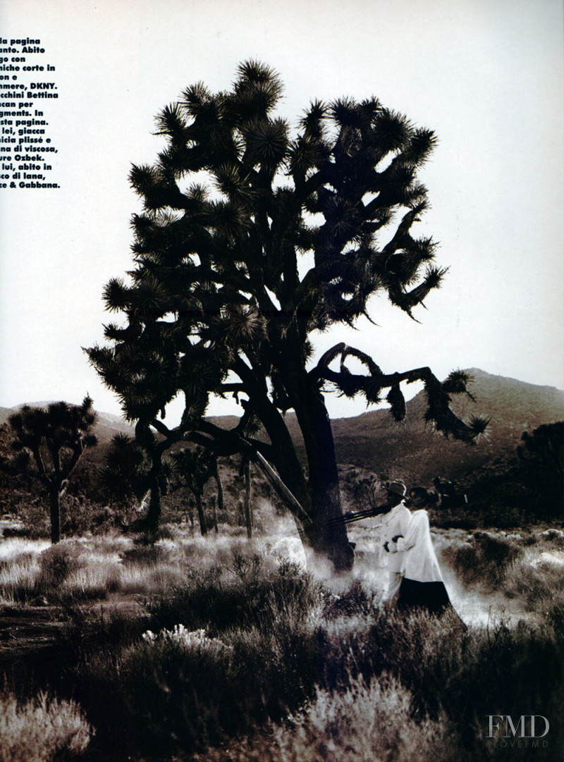 Magali Amadei featured in Stile Modotti, June 1994