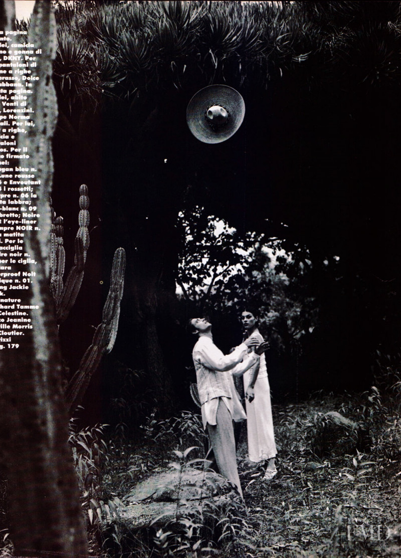 Magali Amadei featured in Stile Modotti, June 1994