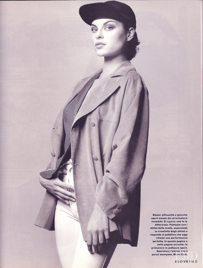 Magali Amadei featured in Carisma, February 1993