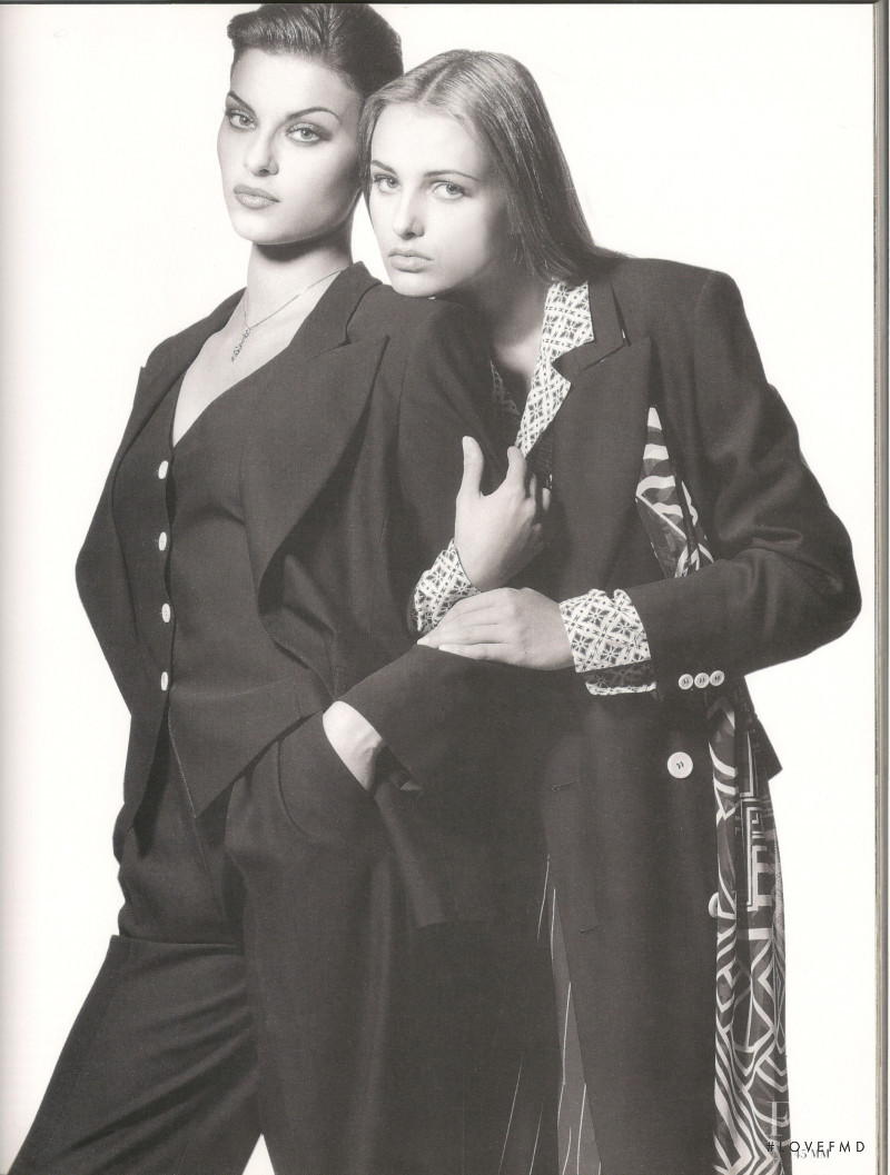 Magali Amadei featured in Carisma, February 1993