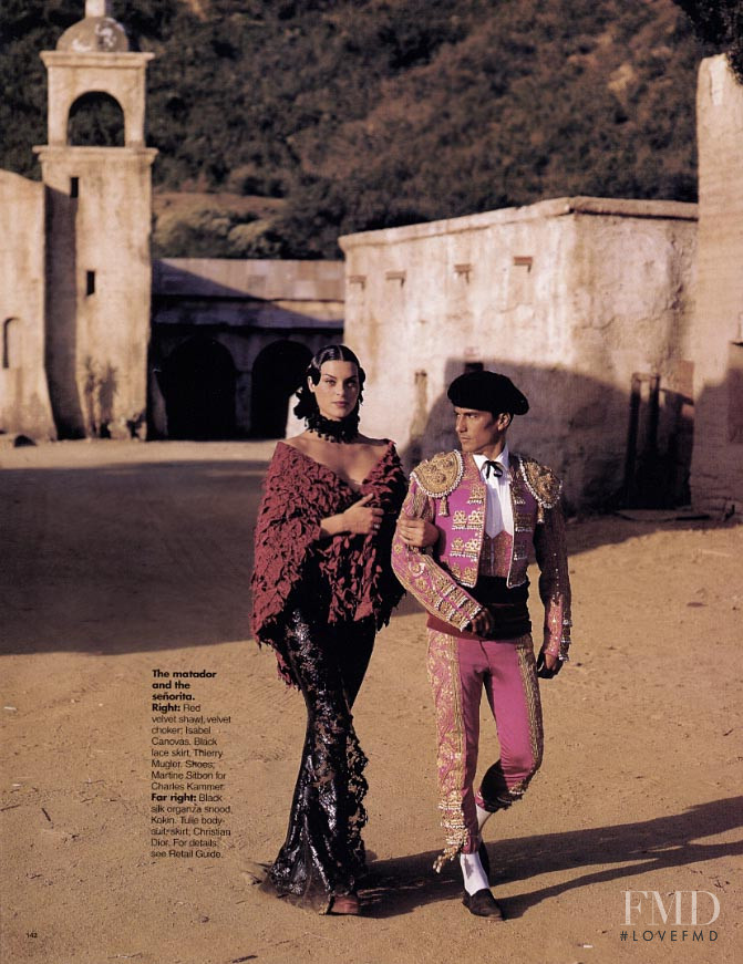 Magali Amadei featured in Lady Of Spain, December 1992