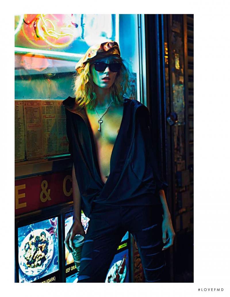 Anja Rubik featured in New York Partie 2, February 2013