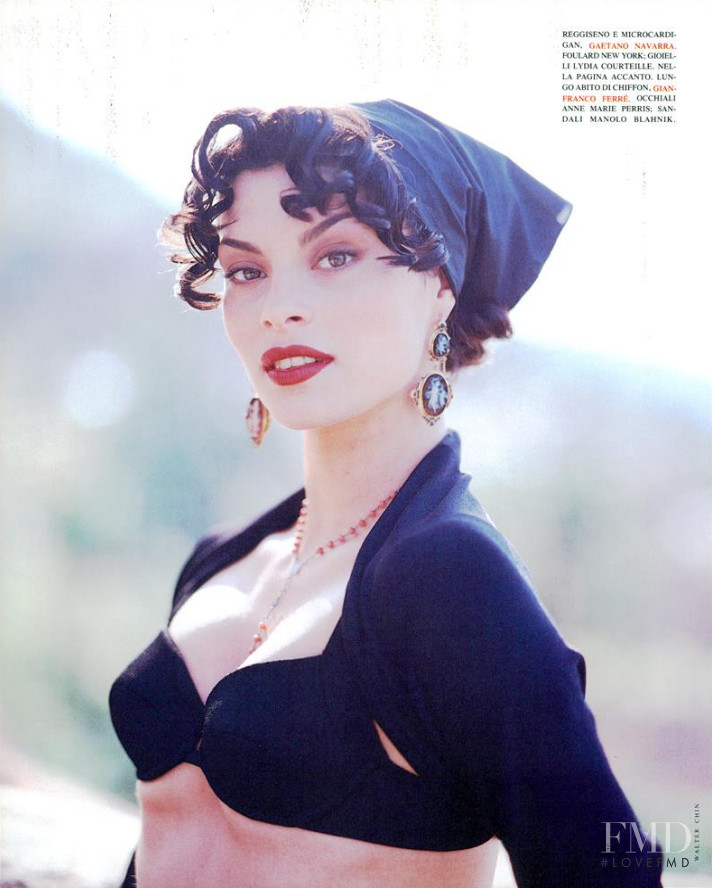 Magali Amadei featured in Estate Sole Vacanze Great Days, June 1993