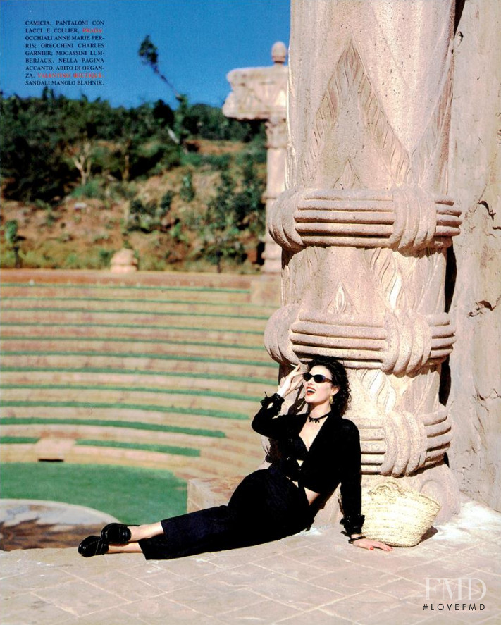 Magali Amadei featured in Estate Sole Vacanze Great Days, June 1993