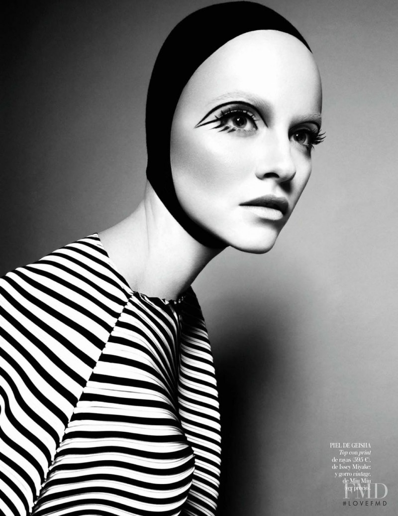 Ginta Lapina featured in Orient Express, February 2013