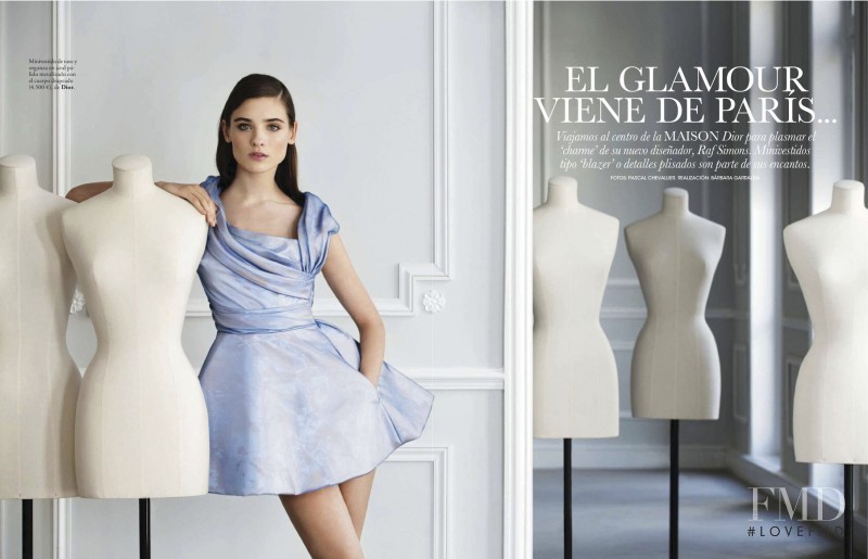 Carolina Thaler featured in El Glamour Viene De Paris..., February 2013