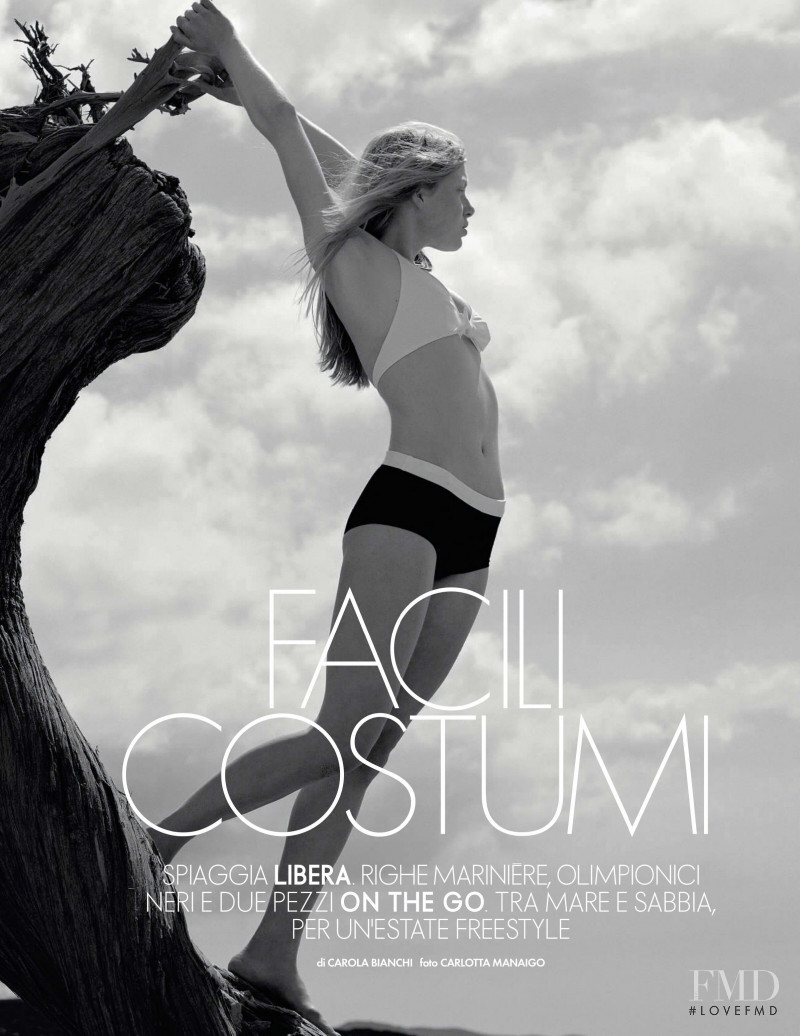 Tes Linnenkoper featured in Facili Costumi, June 2021