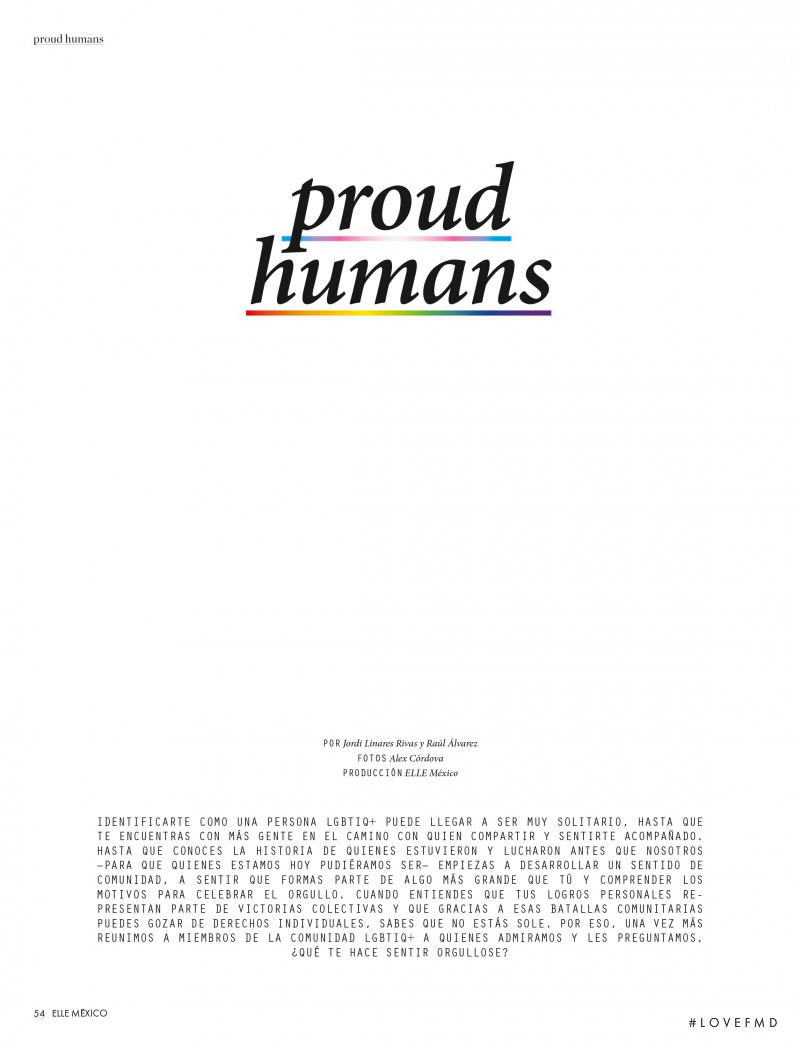 Proud Humans, June 2021