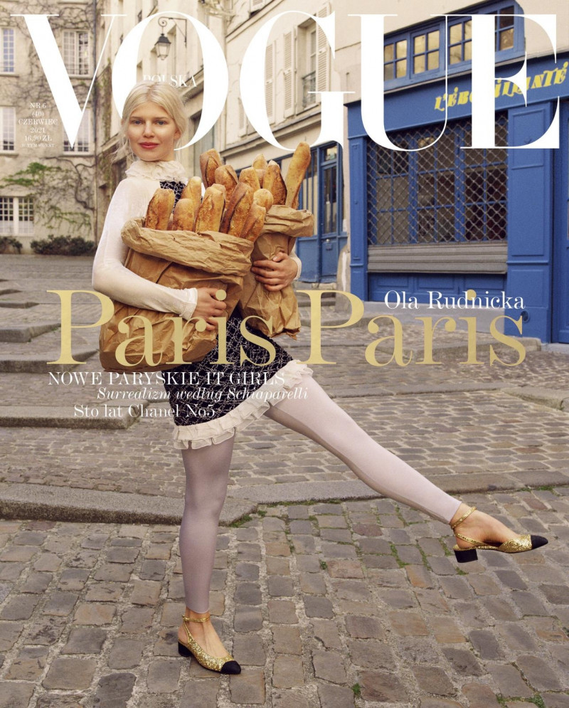 Ola Rudnicka featured in Paris Paris, June 2021