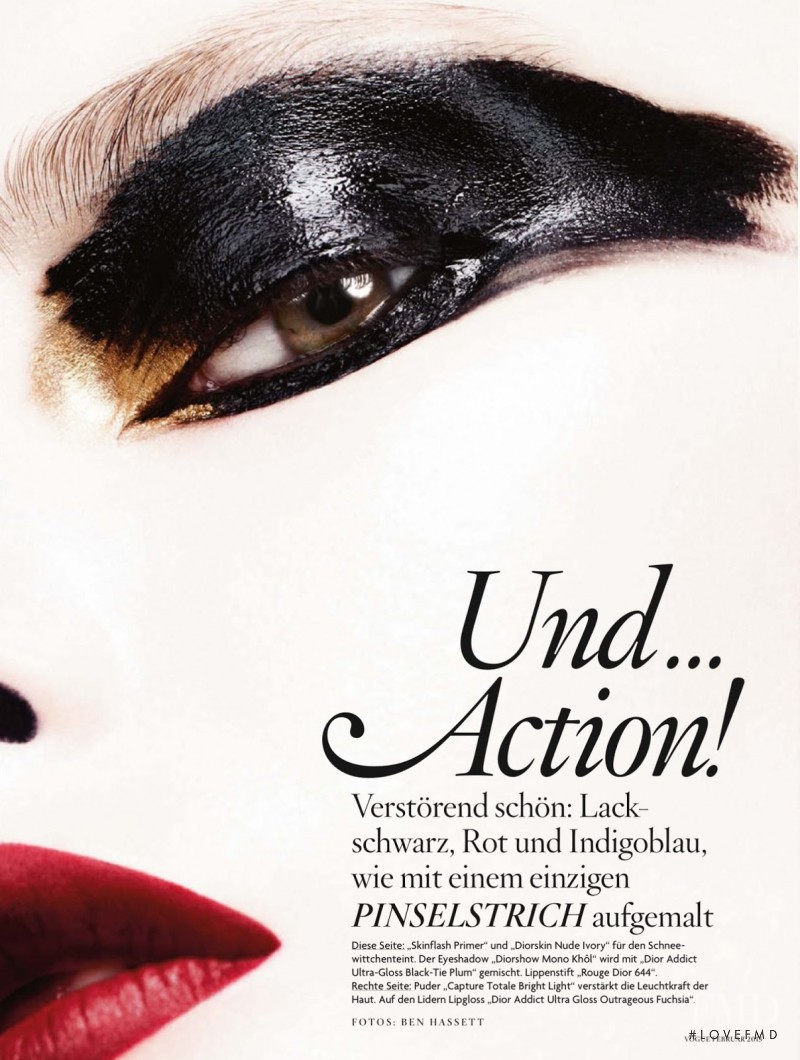 Catherine McNeil featured in Und ... Action, February 2013
