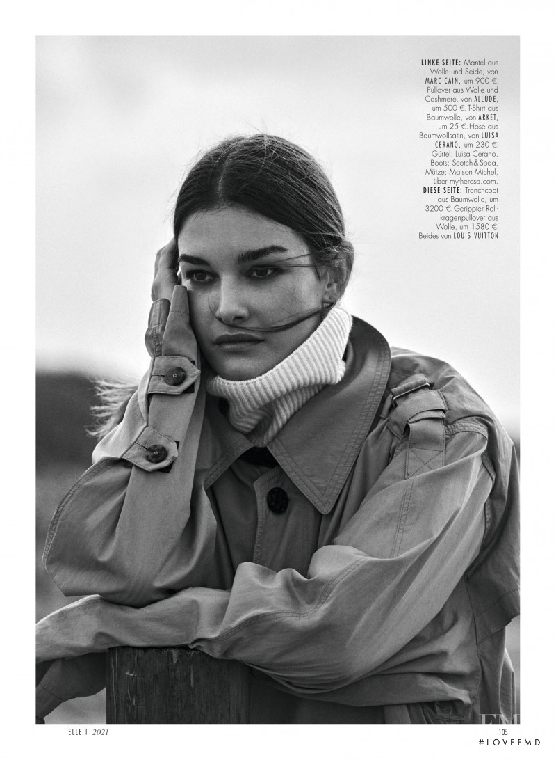 Ophélie Guillermand featured in Meer, Bitte, February 2021