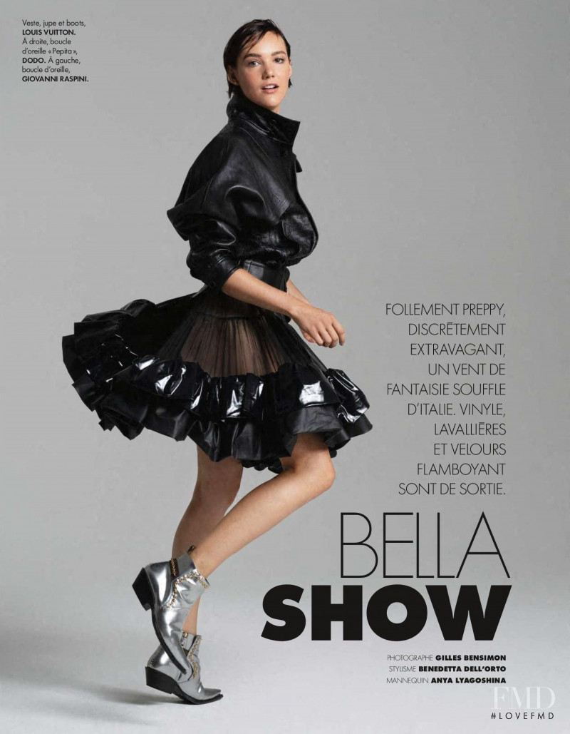 Anya Lyagoshina featured in Bella Show, January 2021