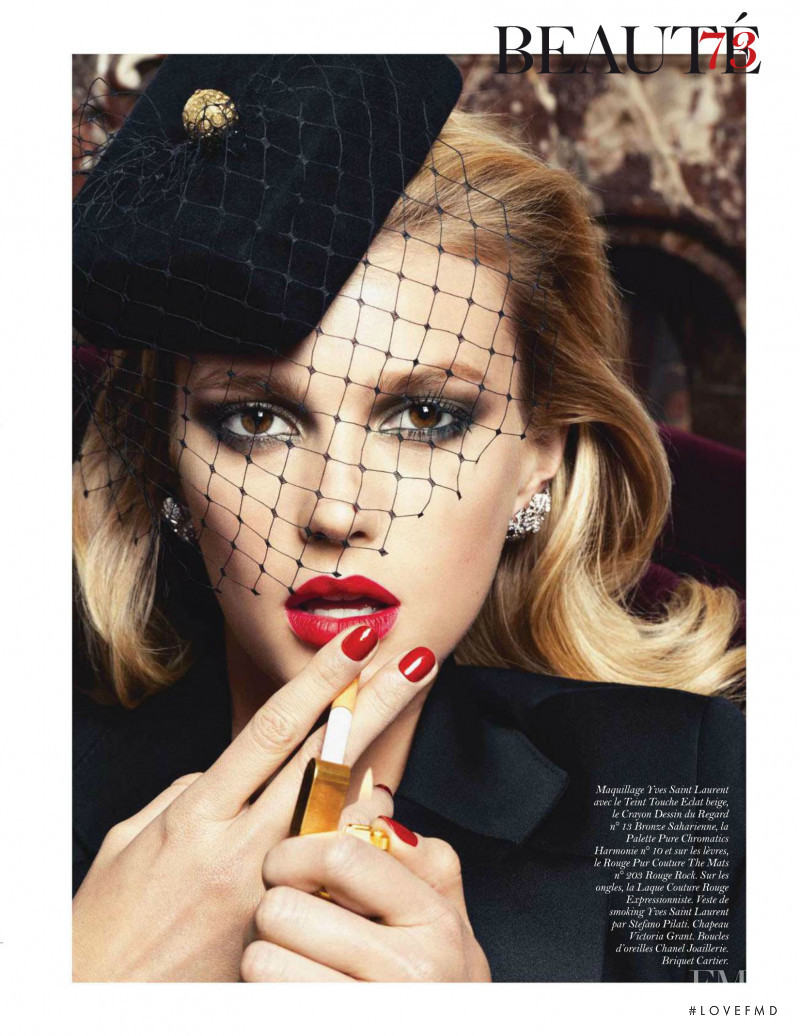 Sigrid Agren featured in Fière Allure, August 2012