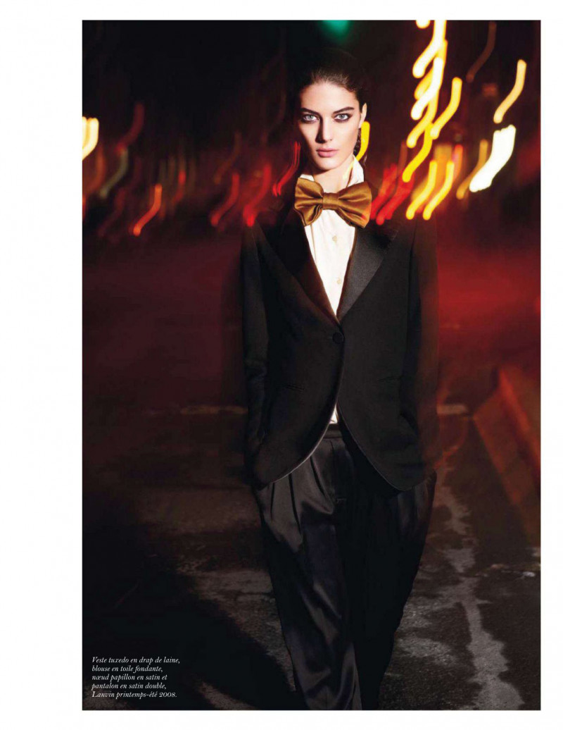 Katryn Kruger featured in Alber Elbaz L\'Homme Qui Aime Les Femmes, April 2012