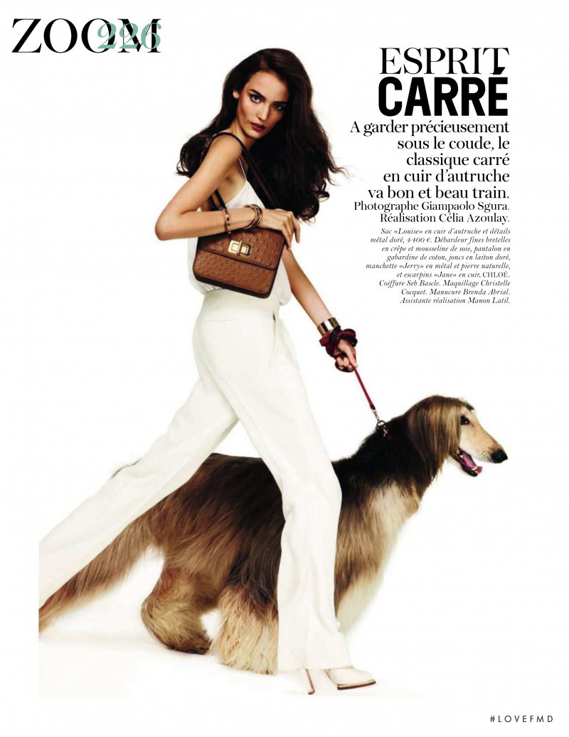 Zuzanna Bijoch featured in Vogue Zoom, March 2012