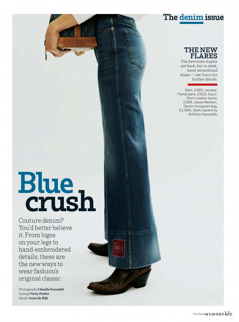 Anna de Rijk featured in Blue Crush, January 2021
