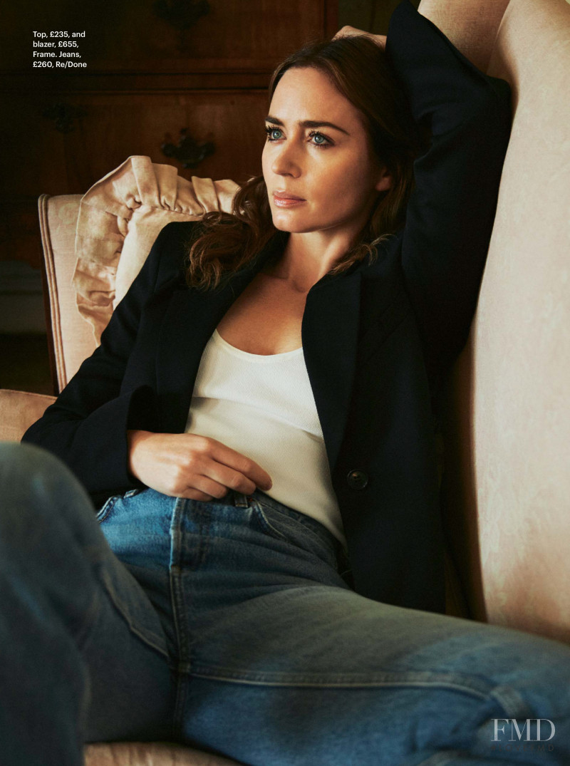 At Home With Emily Blunt, May 2021