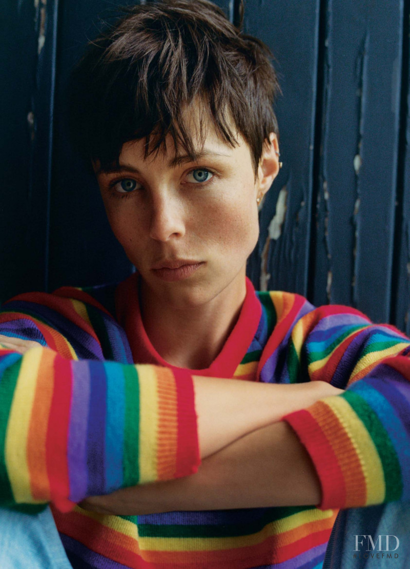 Edie Campbell featured in I pulled my pink tulle hem out of the U-bend., September 2020