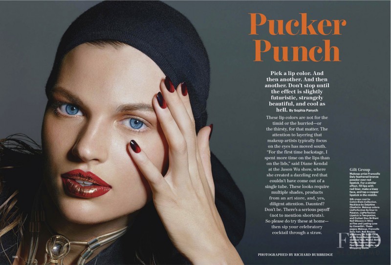 Bette Franke featured in Pucker Punch, February 2013