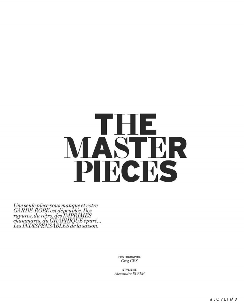 The Master Pieces, February 2013