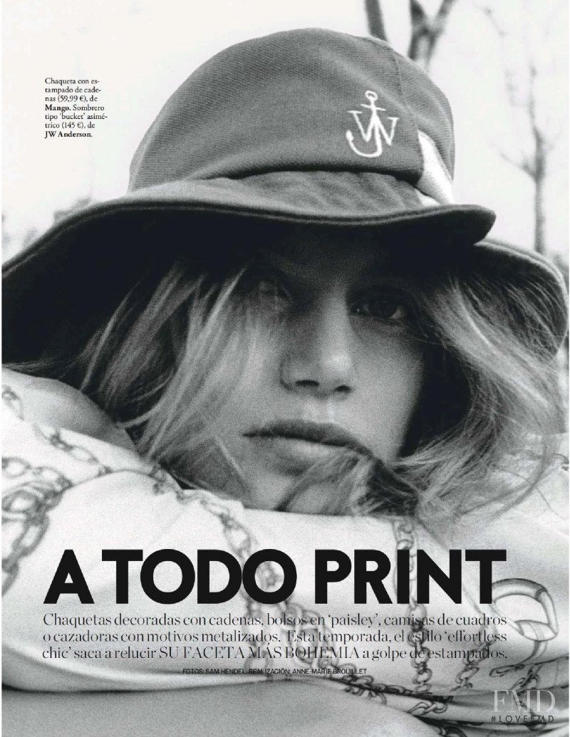 Bess Van Noord featured in A Todo Print, July 2021