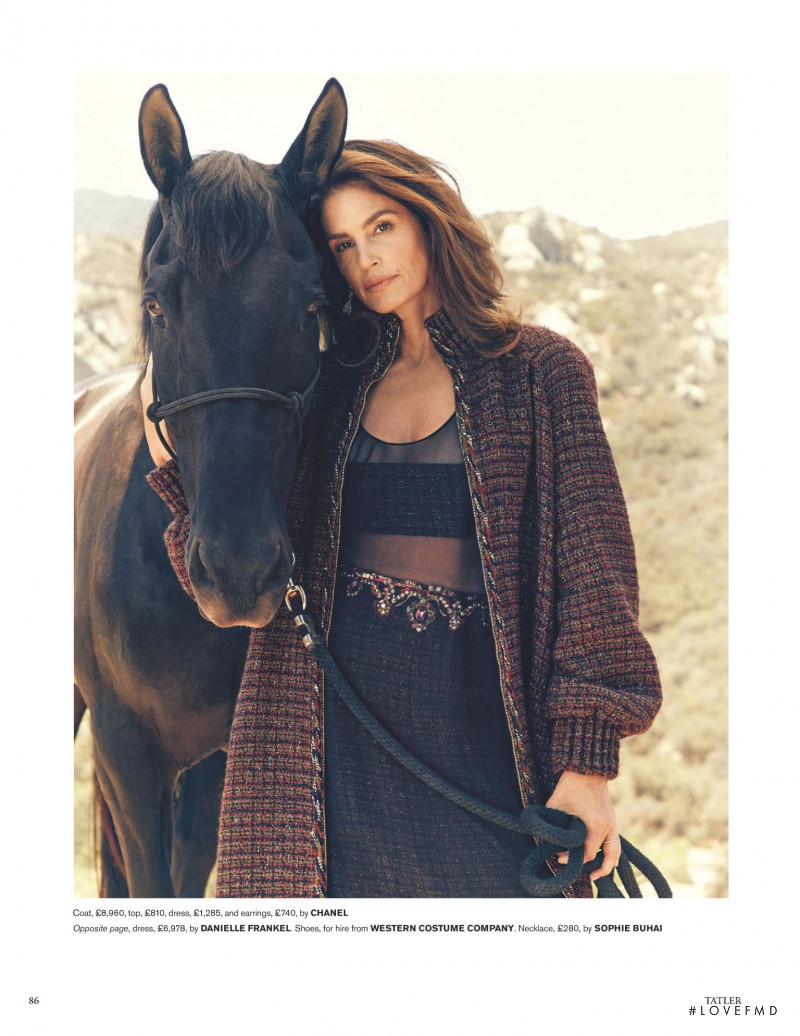 Cindy Crawford featured in Riding High, September 2021
