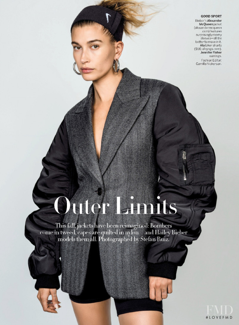 Hailey Baldwin Bieber featured in Outer Limits, August 2021