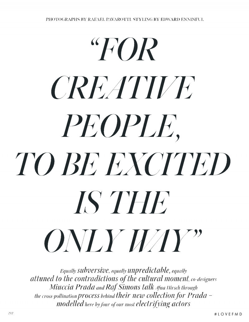 For Creative People, To Be Excited Is The Only Way, September 2021