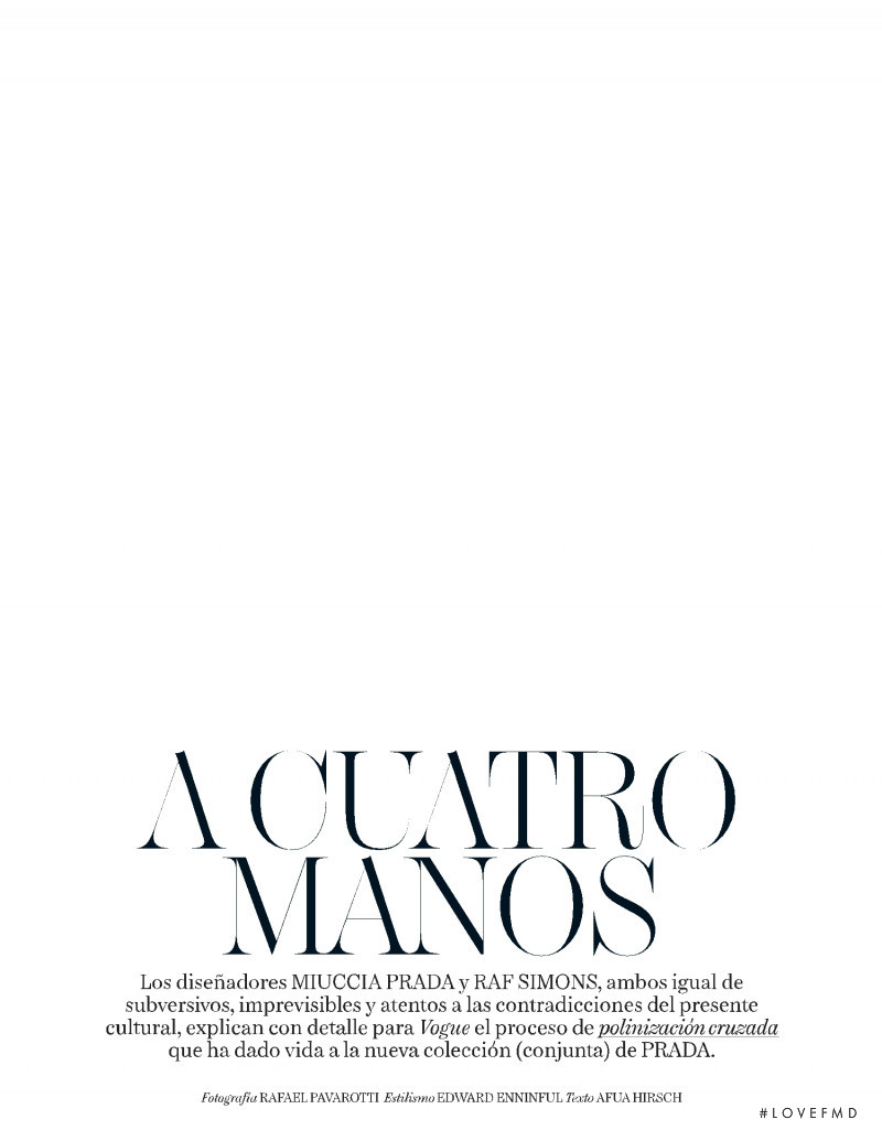 A Cuatro Manos, September 2021
