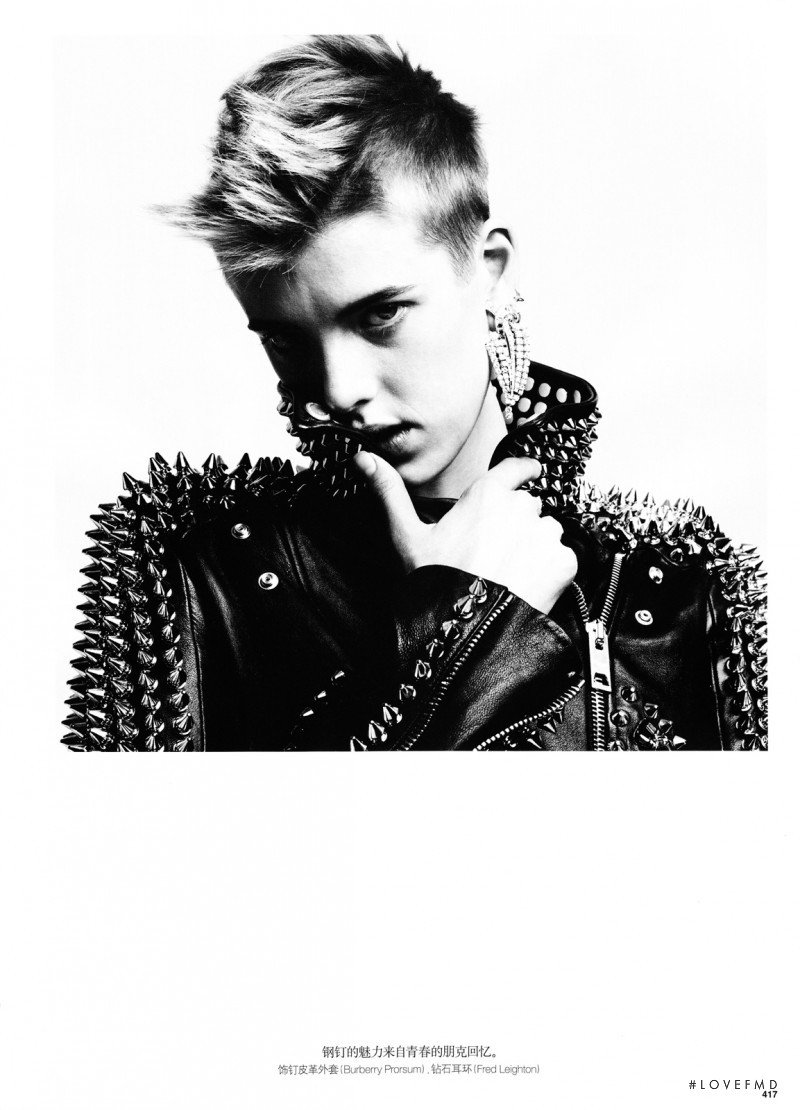 Agyness Deyn featured in Rebel Waltz, March 2011