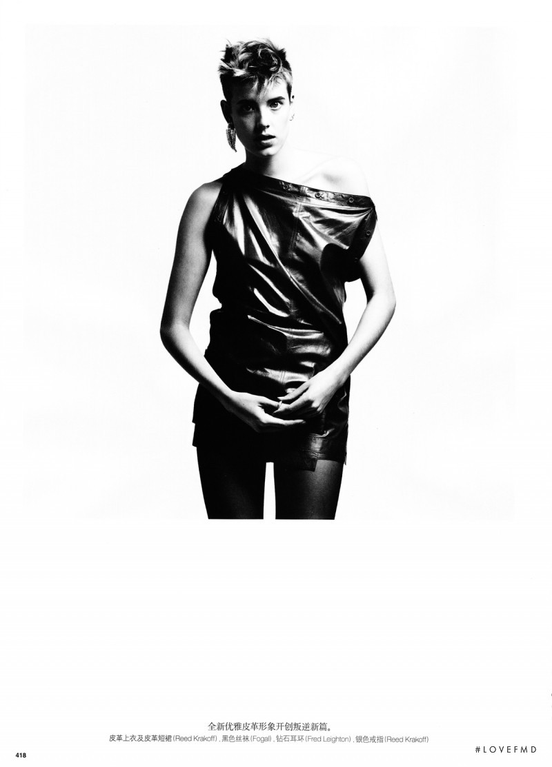 Agyness Deyn featured in Rebel Waltz, March 2011