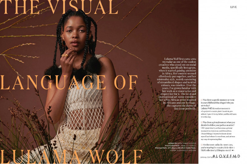 The Visual Language Of Lulama Wolf, August 2021