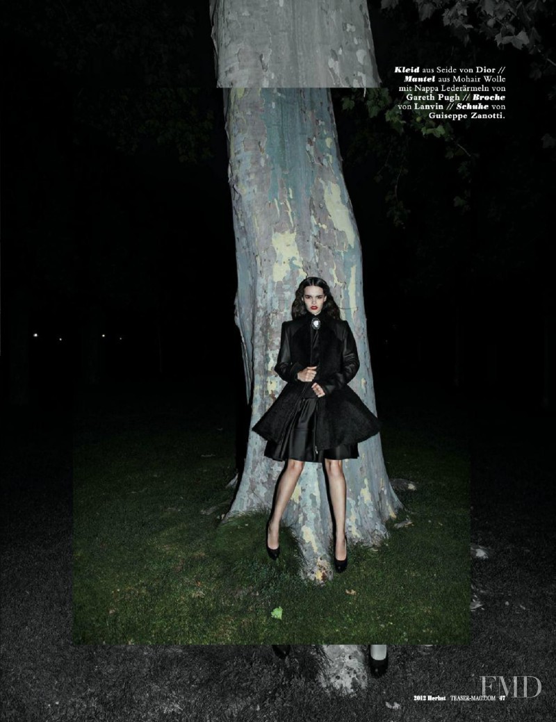 Andrea Ojdanic featured in Snowwhite, September 2012