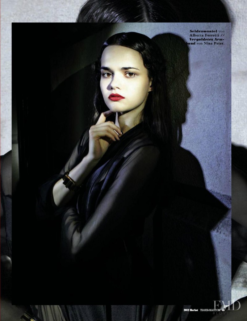 Andrea Ojdanic featured in Snowwhite, September 2012