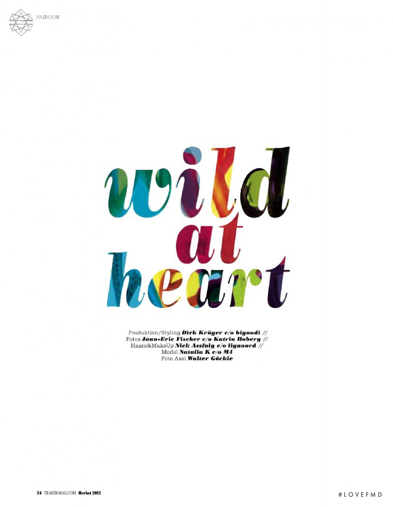 wild at heart, September 2012