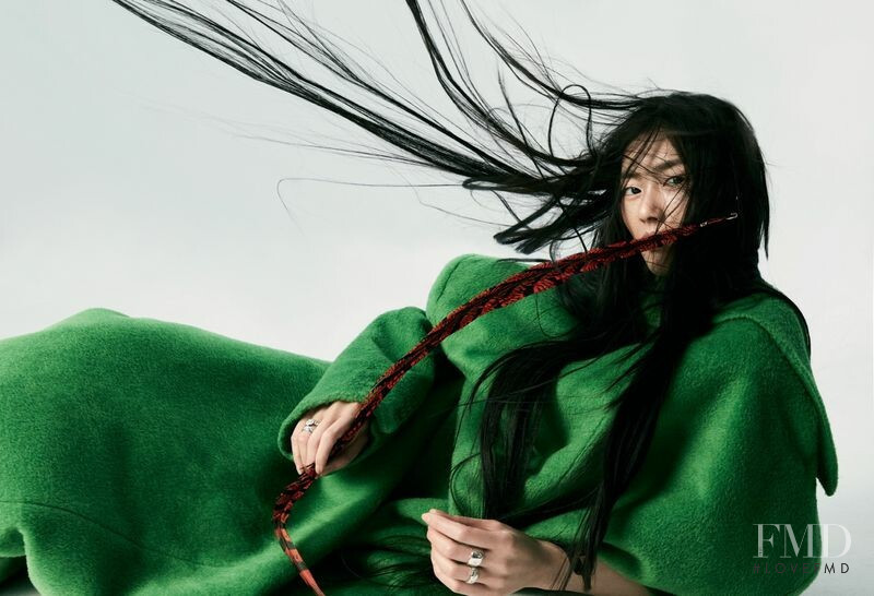 Liu Wen featured in China Cool, December 2018